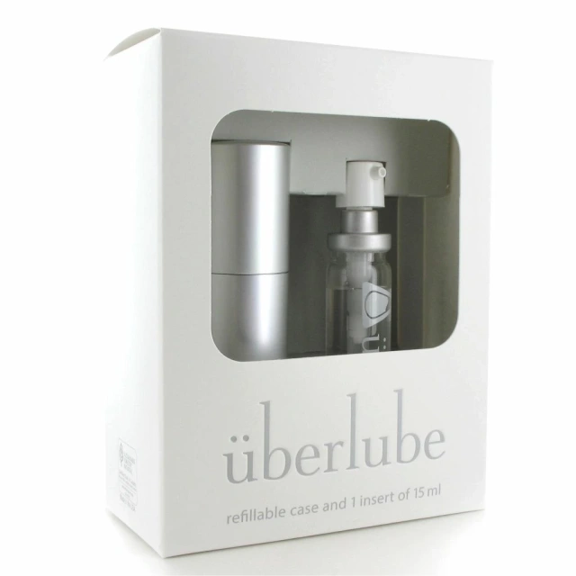 Uberlube Good-To-Go Silver - Lubrykant na bazie silikonu, 15 ml