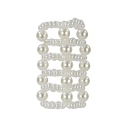 Насадка на пенис CalExotics Basic Essentials Pearl Stroker Beads, 7 см (белый)