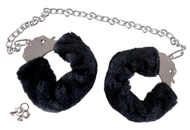 You2Toys The Bigger Handcuffs - Kajdanki, Czarny, 44 cm