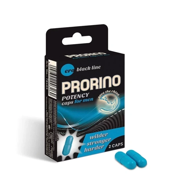 Возбуждающие таблетки для мужчин Potency Caps for men, 2 шт