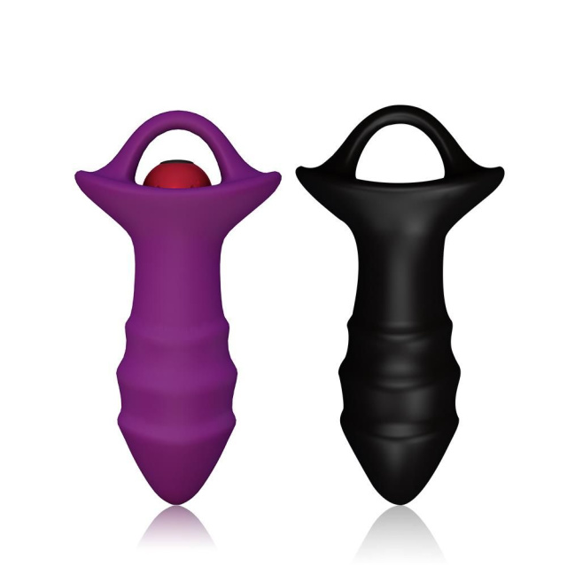 B - Series Joy Kylin - Korek analny, Fioletowy, 11.3 cm
