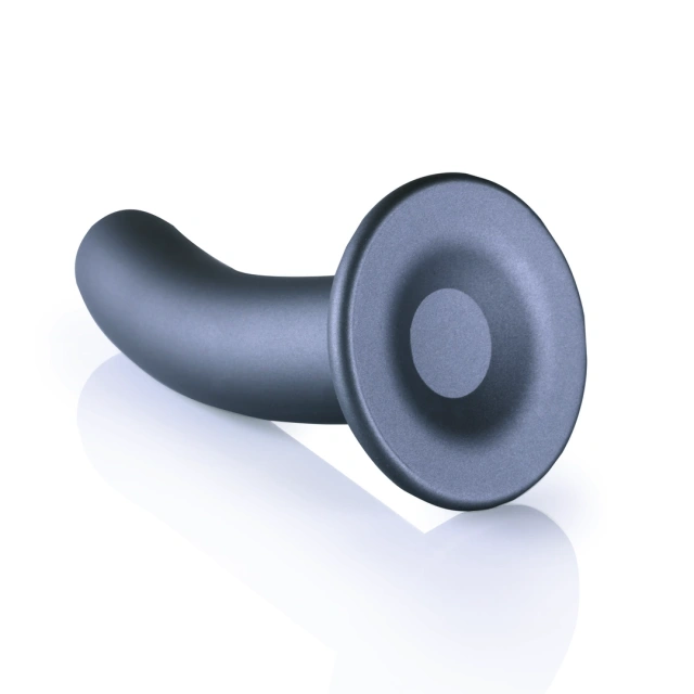 Фаллоимитатор Ouch! Smooth G-Spot Dildo 6'', 15 см (серый)