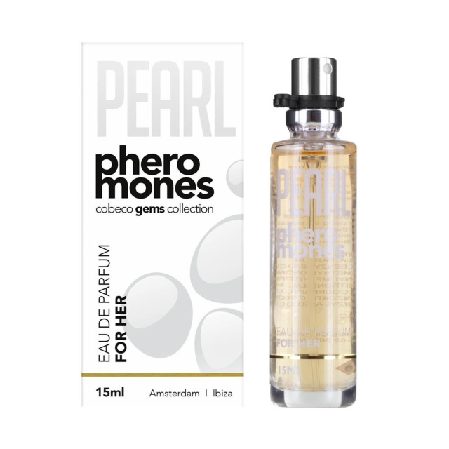 Cobeco Feromony-Pearl - Perfumy damskie z feromonami, 15 ml