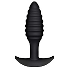 Korek analny Dorcel Spiral Plug, 10,6 cm (czarny)