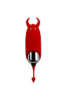 Вибратор для клитора Adrien Lastic Pocket Devol, 8 см (красный)