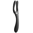 Elastyczny wibrator uniwersalny Dorcel Infinite Joy, 28,2 cm (czarny)