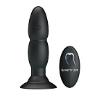 Анальна пробка Pretty Love RC Vibrating Butt Plug, 13,5 см (чорний)