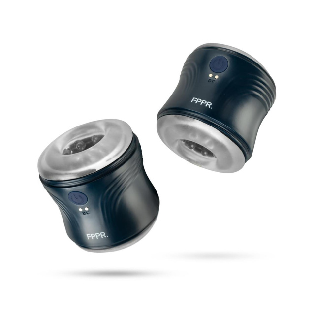 Мастурбатор Fppr. 2 Sided Vibrating (синій)