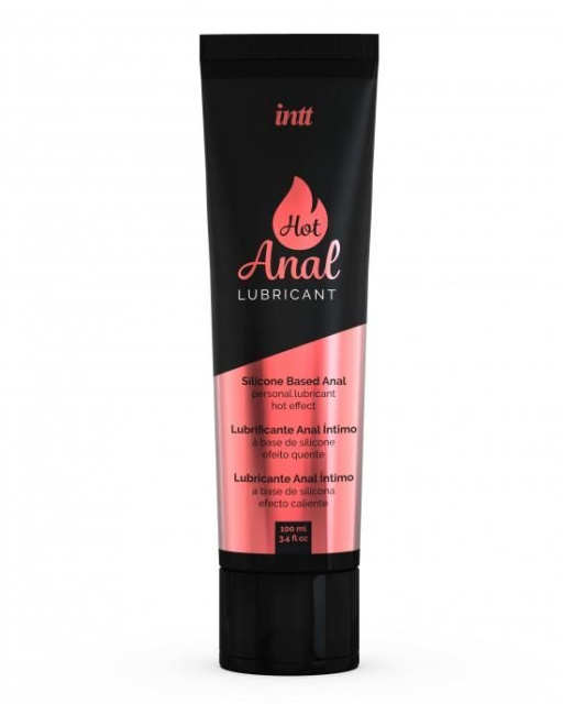 Анальний лубрикант на водній основі Intt Hot Anal Lubricant, 100 мл