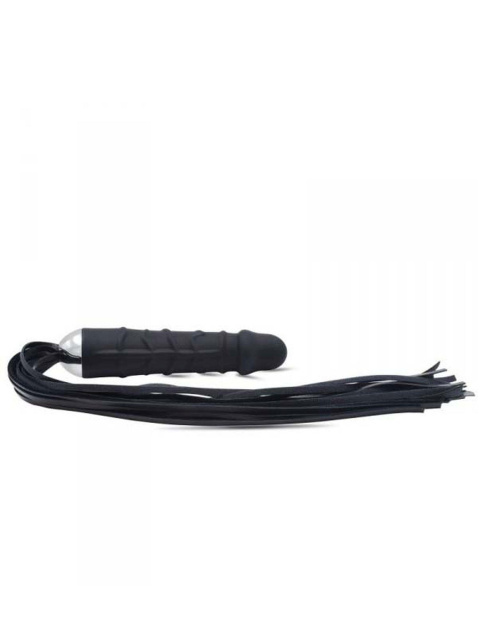 Toyz4lovers Real Anal Whip Small - Korek analny, Czarny, 15.5 cm