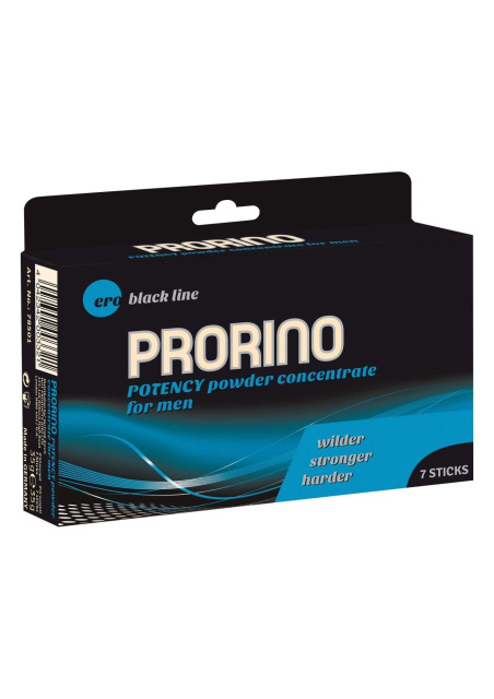 Порошок для потенции Hot Prorino Black Line, 7 саше