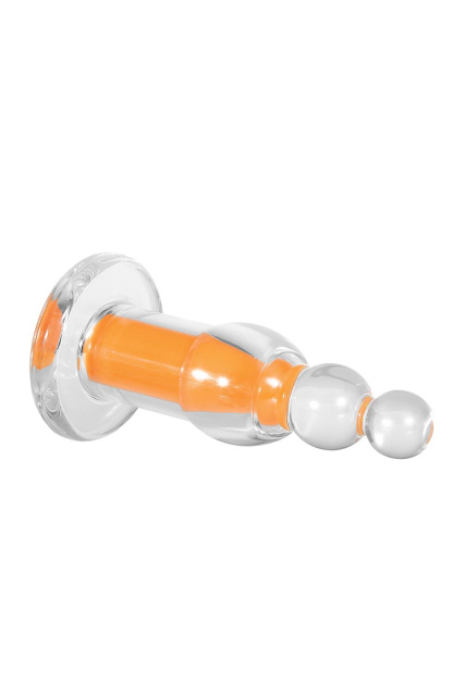 Gender X Orange Dream - Korek analny, Pomarańczowy, 12 cm