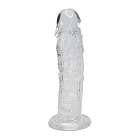 Фаллоимитатор Alive Jelly, 19,3 см (прозрачный)
