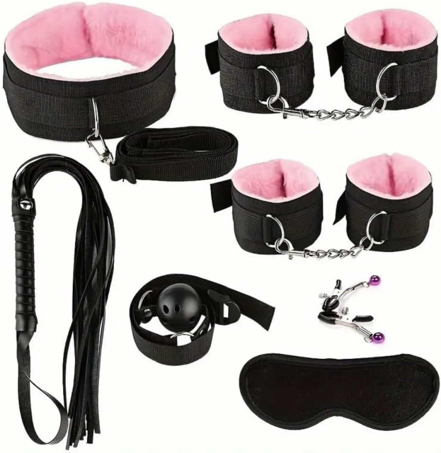 Fetish B - Series Fetish B-Series 4.0 - Zestaw BDSM, Czarny
