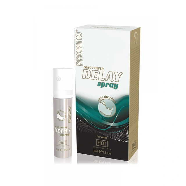 Hot - Spray opóźniający, Mentol, 15 ml