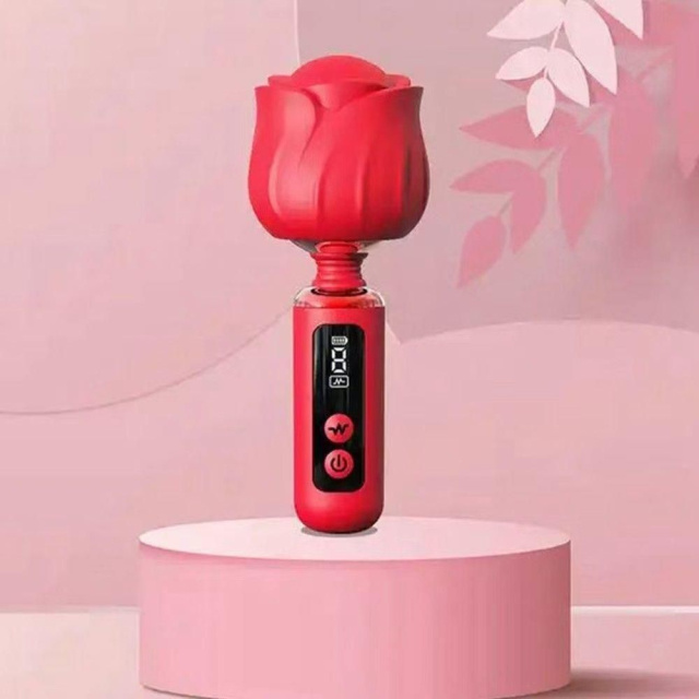 Вібромасажер B - Series Lyla Rose Magic, 12.5 см (червоний)