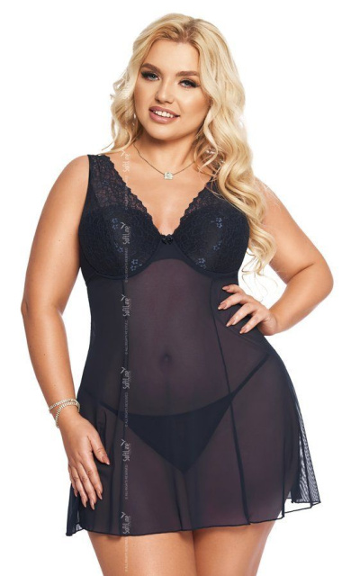 Сорочка Softline Berta, 3XL (синій)