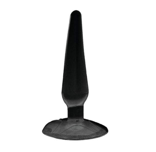 Power Escorts Anal Plug 01 - Korek analny, Czarny, 11 cm