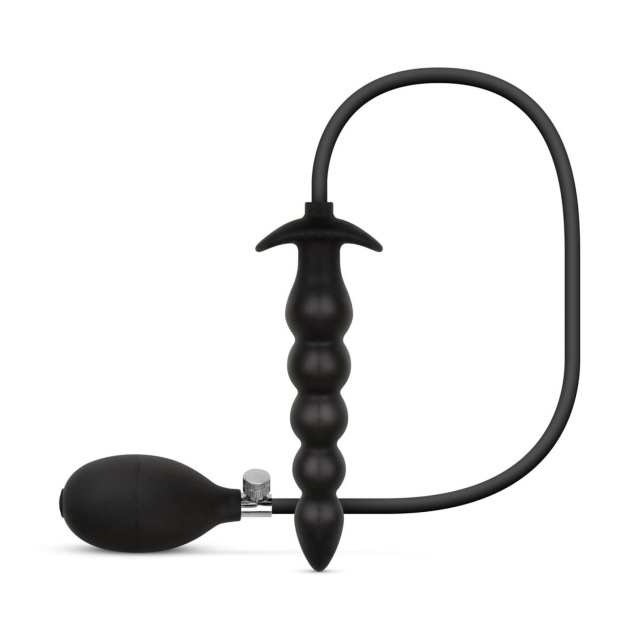Анальна пробка EasyToys Anal Collection, 20 см (чорний)