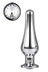 Dream Toys Gleaming Love Pleasure Plug - Korek analny, Srebro, 11 cm, M