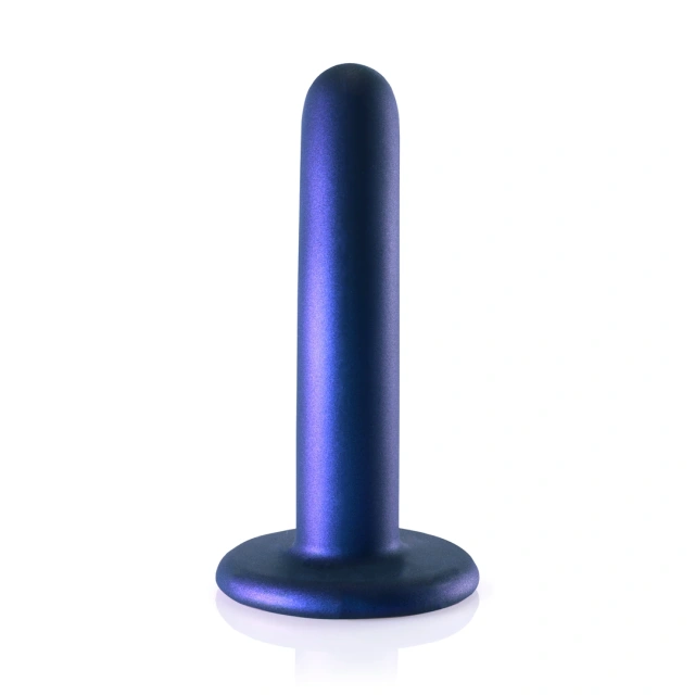 Фалоімітатор Ouch! Smooth G-Spot Dildo 5'', 12.4 см (синій)