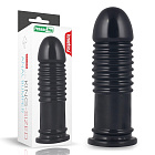 Велика анальна пробка LoveToy King-Sized, 21см (чорний)