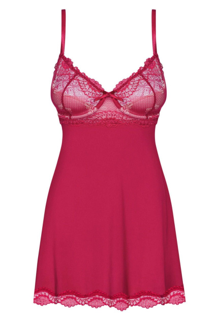 Seksowny komplet Obsessive Rosalyne, S/M (bordeaux)