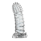 Насадка на пенис Brave Man Penis Sleeve Crystal, 14 см (прозрачный)