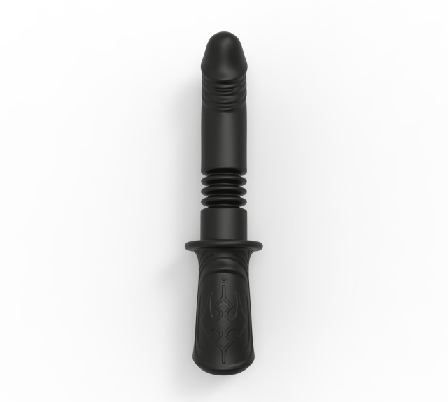 Вібратор B - Series Cute Thrusting, 27.5 см (чорний)