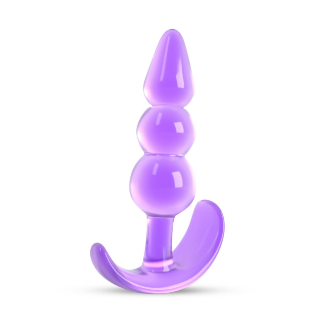 Crushious The Plunger Anal - Korek analny, Fioletowy, 11 cm