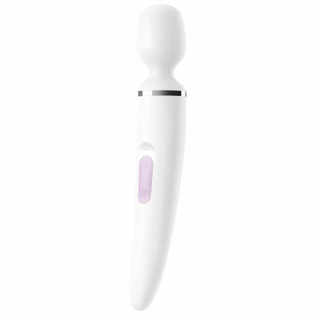 Satisfyer Wand-er Woman - Wibrator, Biały, 34 cm
