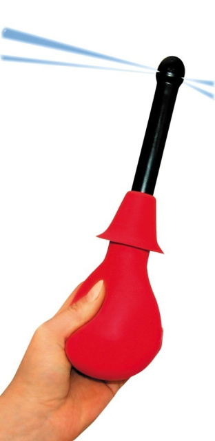 You2Toys Intim Dusche - Prysznik analny, Czerwony, 10 cm, 220 ml