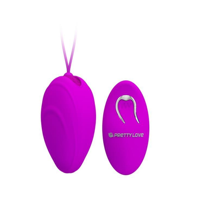 Віброяйце Pretty Love Hyper Egg, 7,4 см (фіолетовий)