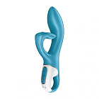Вібратор-кролик Satisfyer Embrace Me, 20,5 см (бірюзовий)