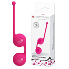 Вагинальные шарики Pretty Love Up Balls III, 17 см (розовый)