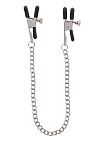 Taboom Adjustable Clamps with Chain - Zaciski na sutki, Srebro, 44.5 cm