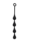 Анальний ланцюжок Chisa Black Mont Anal Penetrator M, 44 см (чорний)