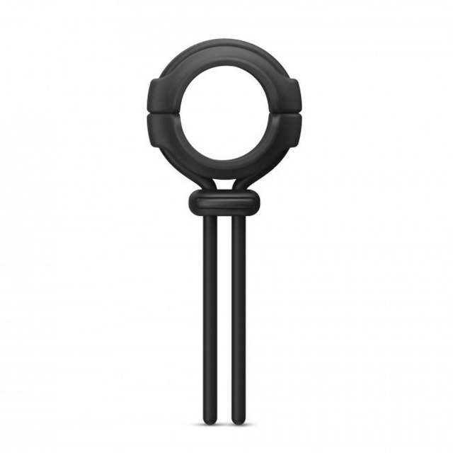 Dorcel Fit Ring - Regulowany pierścień erekcyjny, Czarny, 13 cm