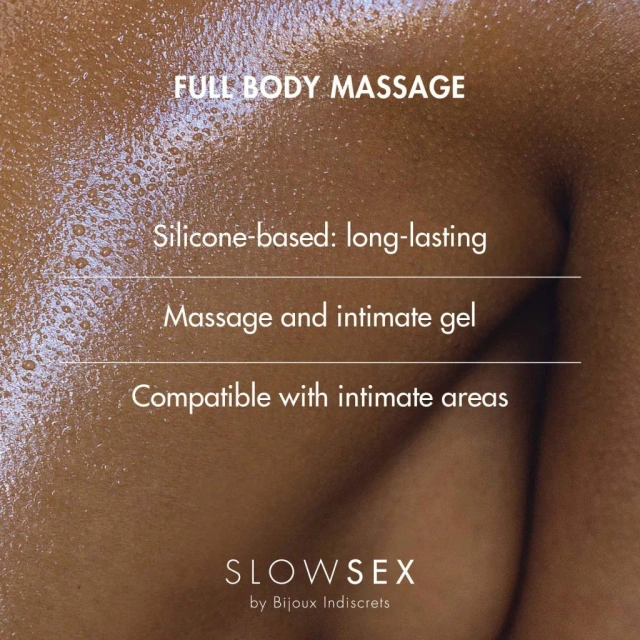 Bijoux Indiscrets Slow Sex Full Body Massage - Żel do masażu, Kokos, 50 ml