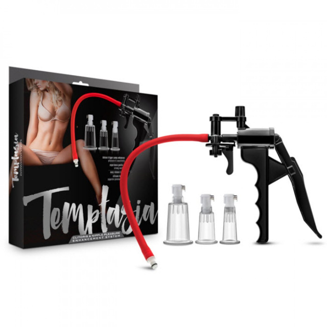 Blush Temptasia Clitoris Pleasure System -, Przezroczysty, 7.6 cm