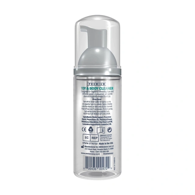 Swiss Navy Toy & Body Cleaner - Środek do czyszczenia zabawek erotycznych, 47 ml