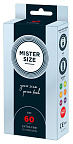 Презервативы Mister Size 60, 10 шт (прозрачный)