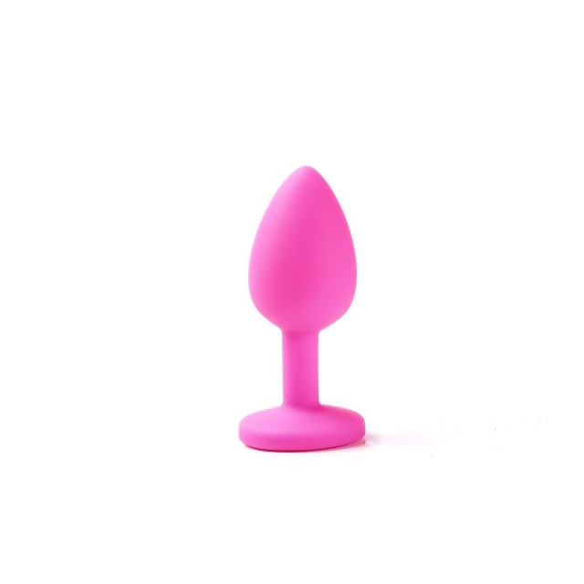 Simply Pleasure Kryształ - Korek analny z kryształkiem, Niebieski, 7 cm, S