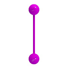 Вагінальні кульки Pretty Love Kegel Ball III, 18,6 см (фіолетовий)