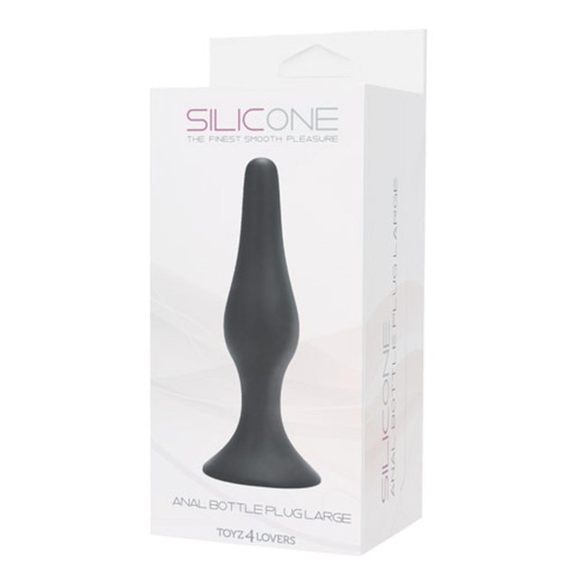 Toyz4lovers Bottle Plug - Korek analny, Czarny, 12.5 cm