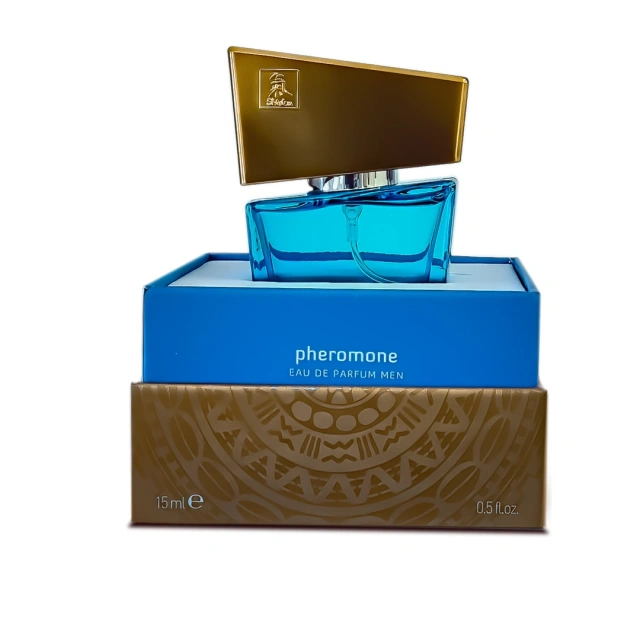 Мужские духи с феромонами Shiatsu Pheromone Fragrance Men Light Blue, 15 мл