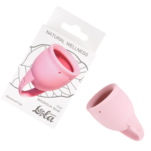 Менструальна чаша Lola Games Natural Wellness Magnolia, 15 мл (рожевий)