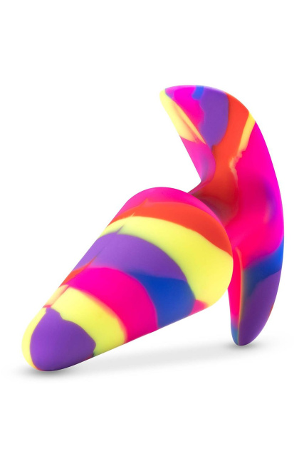 Blush Avant Free Spirit - Korek analny, Tęcza, 12.7 cm