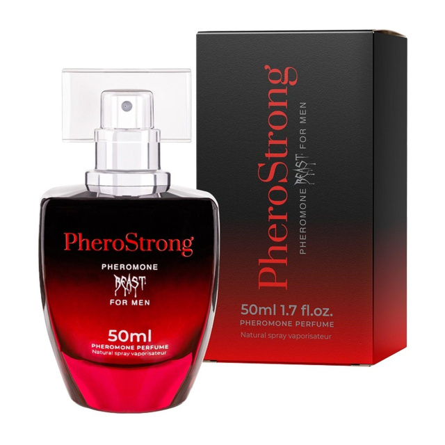 Medica Beast With PheroStrong - Perfumy męskie z feromonami, 50 ml