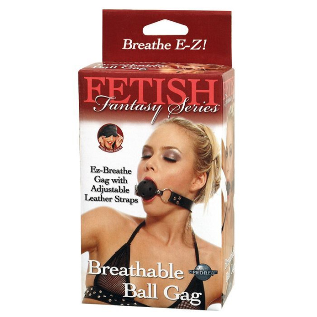 Кляп Fetish Fantasy Breathable (чорний)